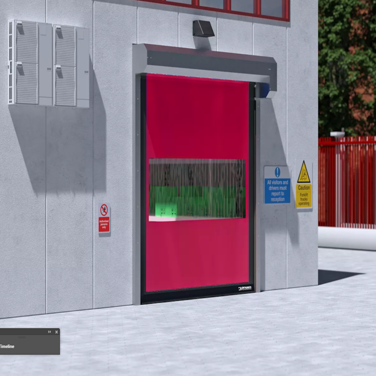 RED door
